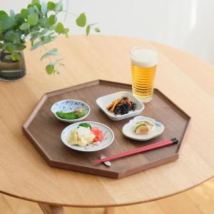木製トレー 40×40cm 八角形 お盆 スタ...の詳細画像1