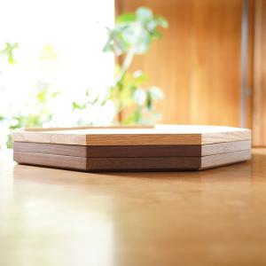 木製トレー 40×40cm 八角形 お盆 スタ...の詳細画像4