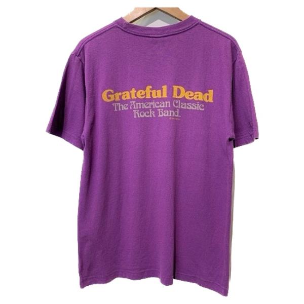 GRATEFUL DEAD　バンT　Tシャツ　半袖　カットソー　トップス　クルーネック　コットン　0...
