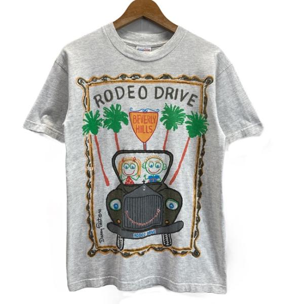 Danny first　Tシャツ　90&apos;s vintage　半袖　カットソー　トップス　クルーネック...