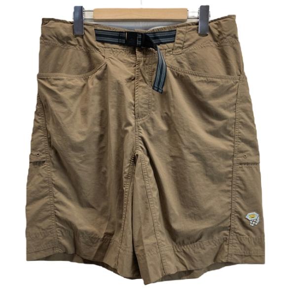 MOUNTAIN HARDWEAR　短パン　ハーフパンツ　ショートパンツ　ナイロン　ジップフライ　ブ...