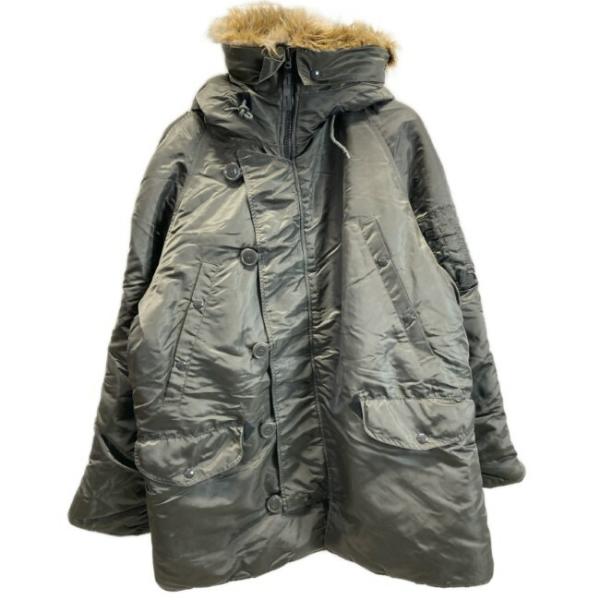 ALPHA INDUSTRIES　N-3B　フライトジャケット　フィールドジャケット　アウター　フー...