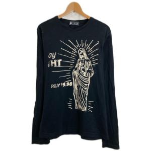 OZONE COMMUNITY by HYSTERIC GLAMOUR　ロンT　長袖　カットソー　トップス　クルーネック　両面プリント　ブランドロゴ　日本製　古着｜kinji