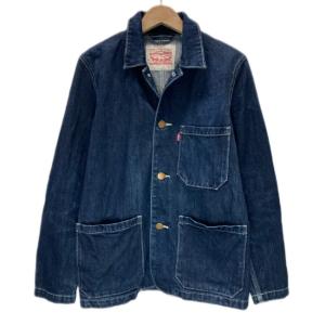 Levi's　カバーオール　Gジャン　ワークジャケット　アウター　デニム　無地　フロントポケット　赤タブ　スモールe　アメカジ　古着｜kinji