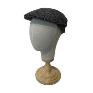 Jonathan Richard　ハンチング　帽子　ウール　混色　アイルランド製　古着｜kinji
