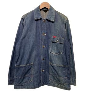 BIG SMITH　カバーオール　70's vintage　デニムジャケット　アウター　無地　フロントポケット　アメカジ　古着｜kinji