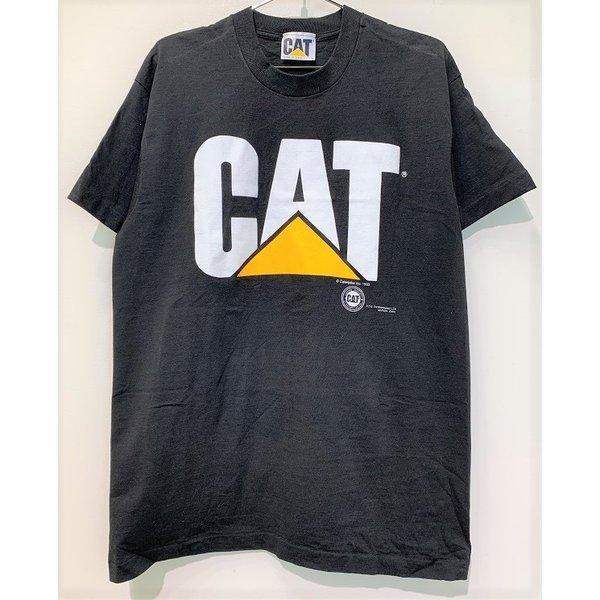 CAT　Tシャツ　90’s vintage　企業ロゴ　USA製　Caterpillar 　古着