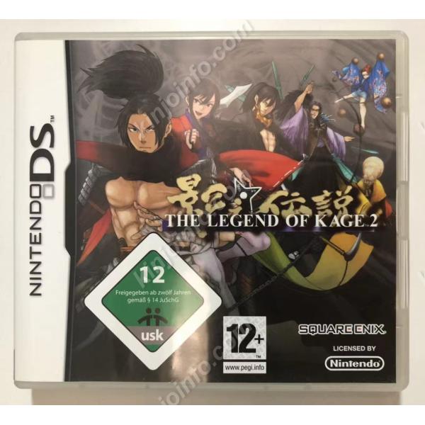 影之伝説 -THE LEGEND OF KAGE 2【中古・DS欧州版】