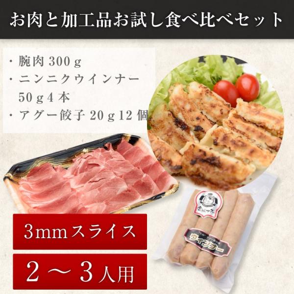 お肉と加工品お試し食べ比べセット