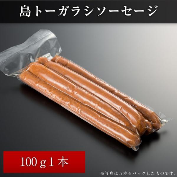 島トーガラシソーセージ 100ｇ1本　真空パック