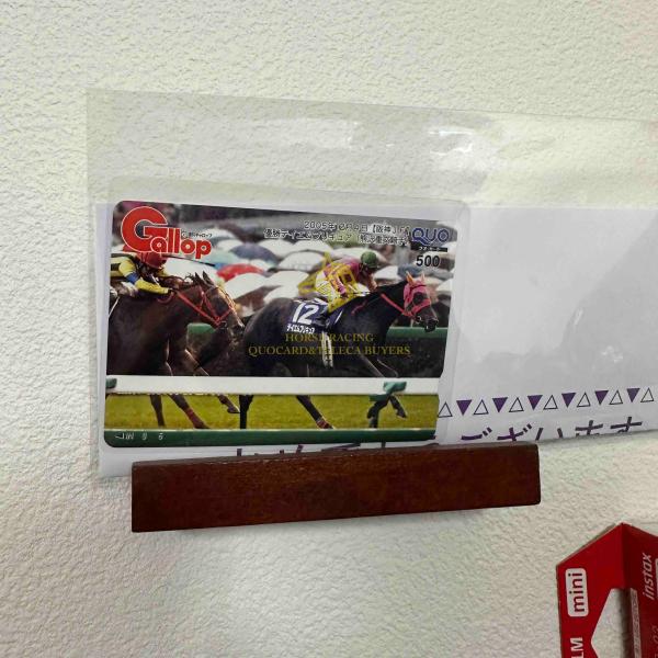 ☆GALLOP当選品☆ テイエムプリキュア 阪神JF 当選用紙つき！ 競馬 クオカード  QUOカー...