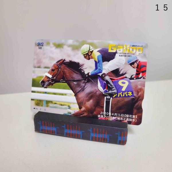 ☆Gallop当選品☆  アパパネ 桜花賞 競馬 クオカード  QUOカード 500