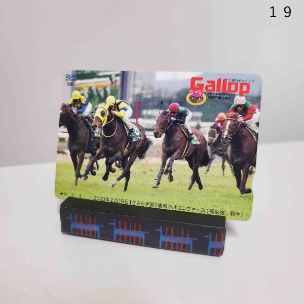 ☆Gallop当選品☆  ネオユニヴァース  きさらぎ賞 競馬 クオカード  QUOカード 500