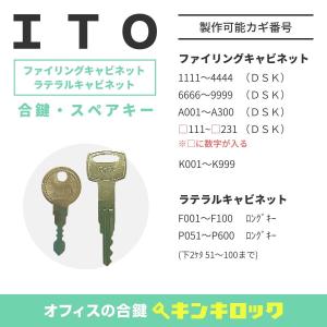 INABA(INB)(稲葉/イナバ) 合鍵 書庫・両開き書庫・引違書庫 物置 鍵
