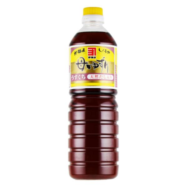 かねよしょうゆ  母ゆずり  うすくち  1000ml