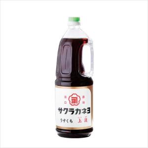 サクラカネヨ　薄口醤油　上淡　1.8L　｜kinko-alliq-syokuhin