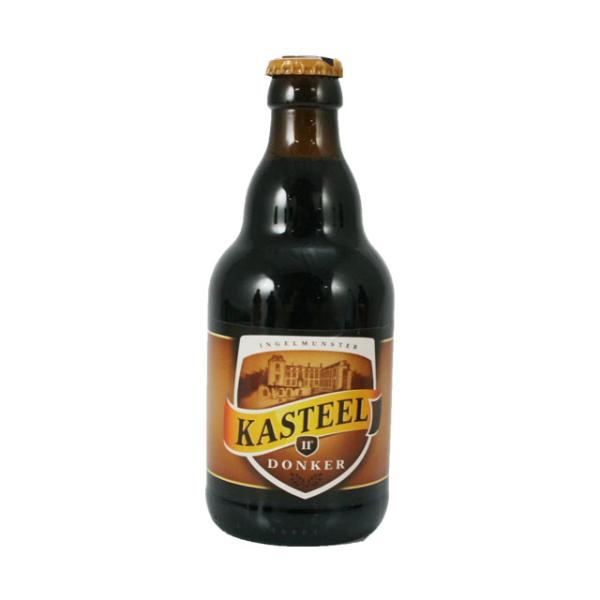 キャスティール ブリューン（ドゥンケル） 330ml瓶 ベルギービール