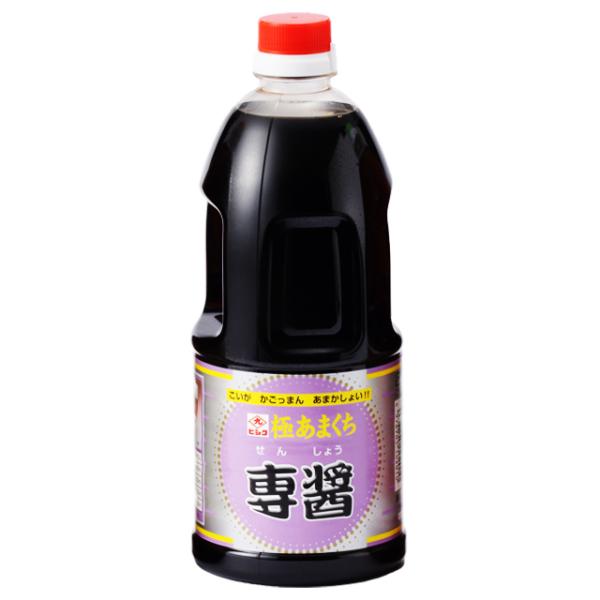 送料無料　ヒシク 極甘口　専醤　1L×12本　　藤安醸造　濃口醤油　鹿児島　