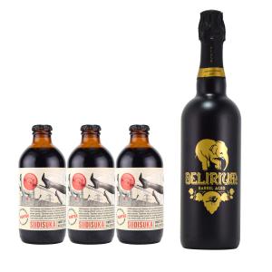 ビールセット デリリュウム・ブラック ＆ シーディスカ（エストニアビール）｜kinko-alliq-syokuhin