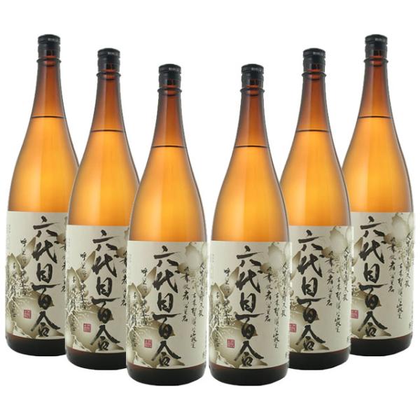 六代目百合 25度 1800ml×6本 ケース 芋焼酎 塩田酒造