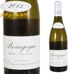 メゾン ルロワ ブルゴーニュ・ブラン 2015 750ml白 ブルゴーニュワイン｜kinko-wine