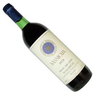 サッシカイア 1979（昭和54年）750ml赤 テヌータ・サン・グイド｜kinko-wine