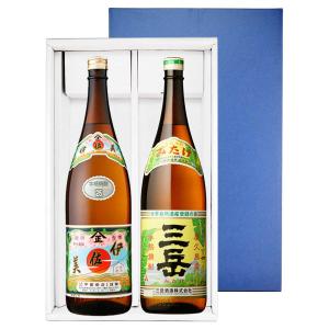伊佐美   三岳 1800ml × 各1本 計2本 セット 箱入 北海道 東北地区は 別途送料1000円が発生します。