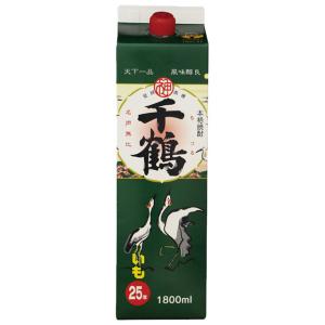 千鶴 パック 25度 1800ml 芋焼酎 神酒造