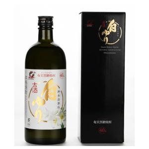 沖永良部酒造 古酒 白ゆり 奄美黒糖焼酎 40 度 720 ml 箱入 : みんなの