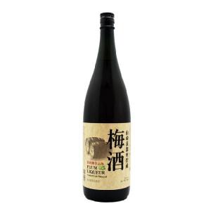 焙煎樽仕込み梅酒　1.8Ｌ　瓶　ウィスキー樽で熟成｜kinko