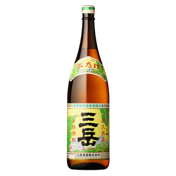 屋久島縄文水仕込み 本格芋焼酎 三岳 25度 1800ml