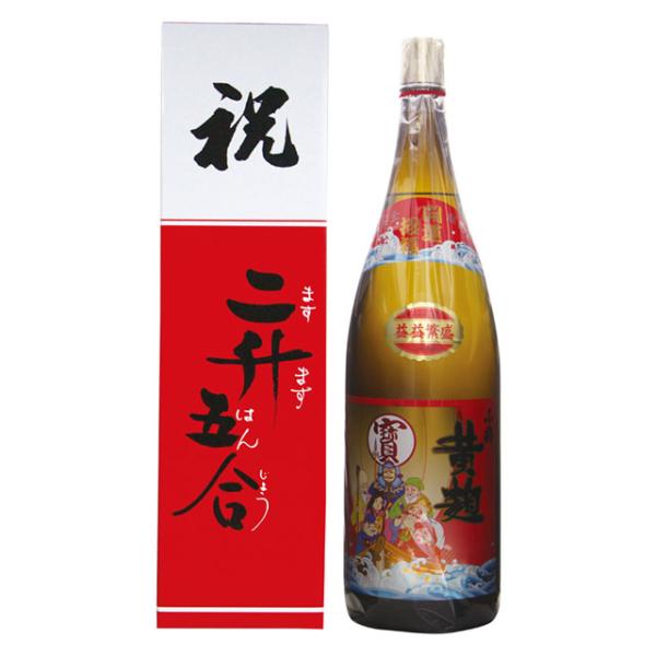 小鶴 黄麹 七福神 益々繁盛(ますますはんじょう) 25度 4.5L 芋焼酎 小正醸造