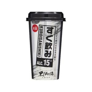 ショットバー 黒伊佐錦 15度 200mlカップ...の商品画像