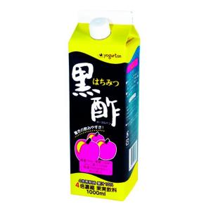 ヨーグルトン乳業 はちみつ黒酢 4倍濃縮 1000ml　｜kinko