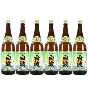 さつま白波 25度 1800ml×6本セット 芋焼酎 薩摩酒造 ケース買い｜kinko