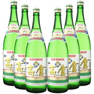 高倉 30度 1800ml×6本 黒糖焼酎 奄美大島酒造 ケース買い｜kinko