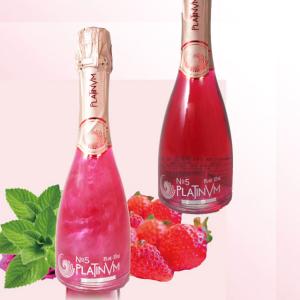 金箔入りロゼワイン Japan wine 桜 375ml ラッピング済みギフト 代引