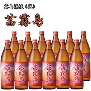 茜霧島 25度 900ml×12本セット 芋焼酎 霧島酒造｜kinko