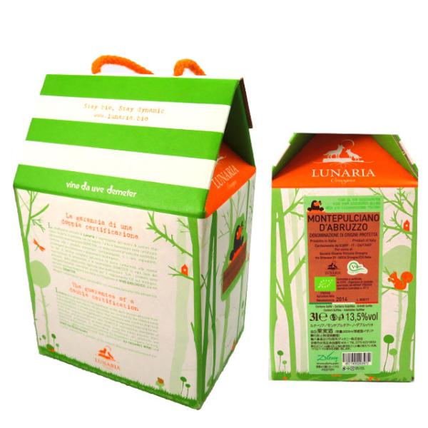 ルナーリア モンテプルチアーノ・ダブルッツォ 3L BIB