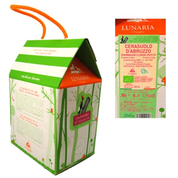 ルナーリア チェラスオーロ・ダブルッツォ 3L BIB