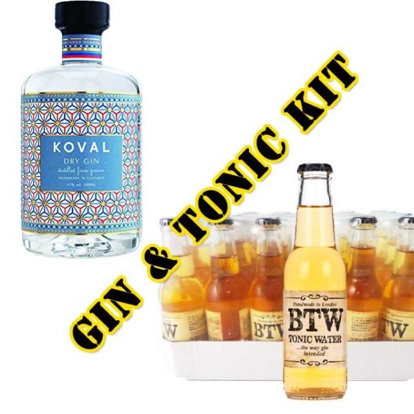 コーヴァル　ドライジン　＆　バーモンジー　ジントニックキット　