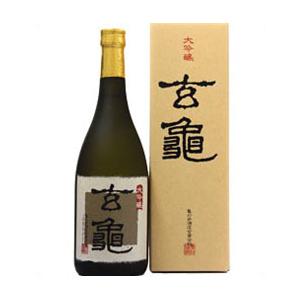【取寄商品】亀の井 大吟醸 玄亀 15度 720ml 亀の井酒造 大分県 化粧箱入