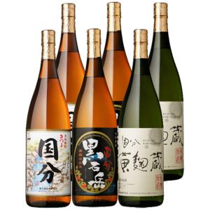 国分・黒石岳・黄麹蔵25度 1800ml各2本 芋焼酎 国分酒造※北海道・東北エリアは別途運賃が1000円発生します。｜kinko