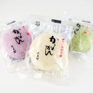 本家文旦堂　かるかん詰合せ　白・紫芋・蓬 各2個　6個入　　かるかん饅頭 軽羹饅頭 鹿児島 郷土菓子 蒸し菓子 お土産 お中元 お歳暮