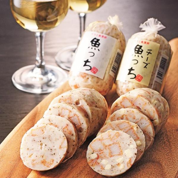 浜崎蒲鉾　サラミ風蒲鉾魚っち4本　G-7　準備でき次第発送　送料無料　メーカー直送 日付指定代引同梱...