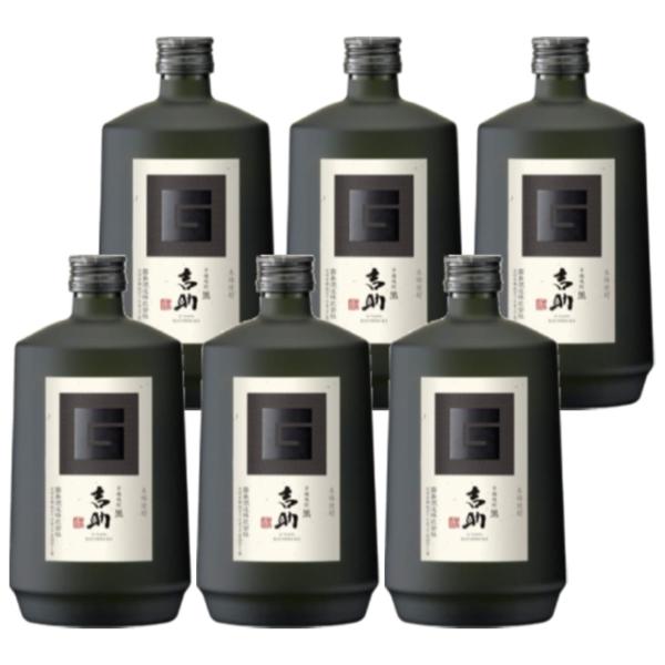 芋麹 吉助 黒 25度 720ml×6 芋焼酎 霧島酒造※北海道・東北エリアは別途運賃が1000円発...