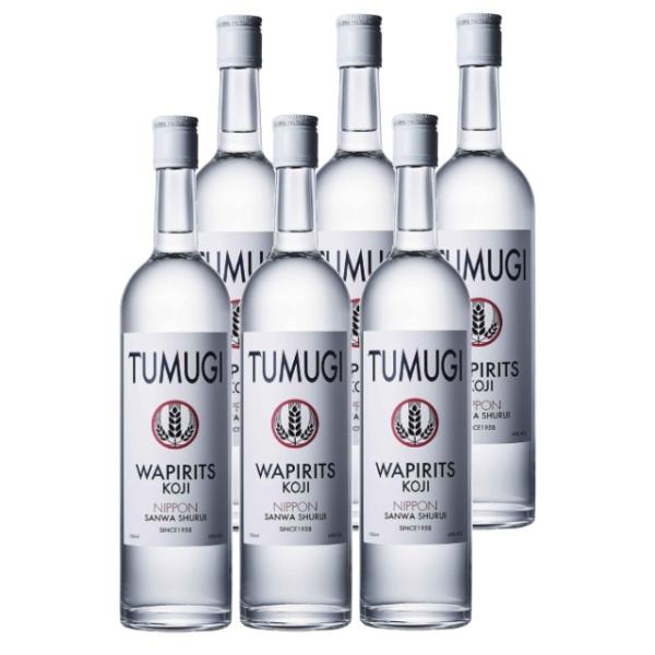 WAPIRITS TUMUGI(つむぎ) 40度 750ml×6本 瓶 スピリッツ※北海道・東北エリ...