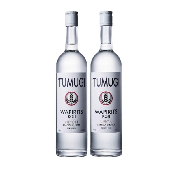 WAPIRITS TUMUGI(つむぎ) 40度 750ml×2本 瓶 スピリッツ※北海道・東北エリ...