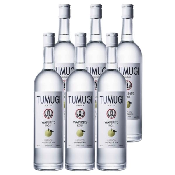 TUMUGI(つむぎ) BUNTAN ブンタン 43度 750ml×6本 瓶 スピリッツ※北海道・東...