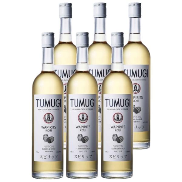 TUMUGI(つむぎ) NEW OAK CASK STORAGE 43度 750ml×6本 三和酒類...
